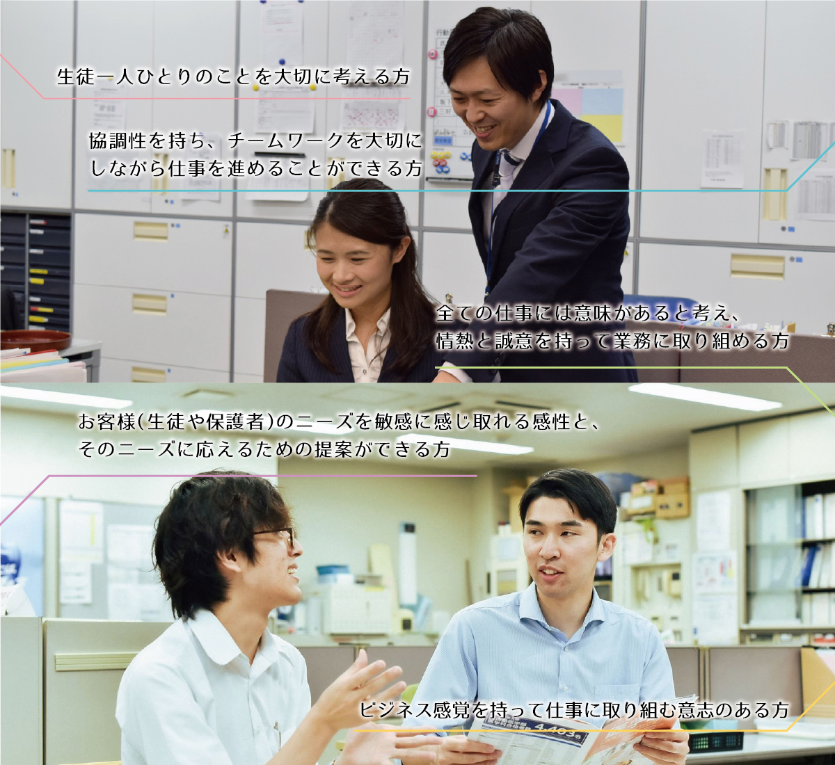 求める人物像イメージ